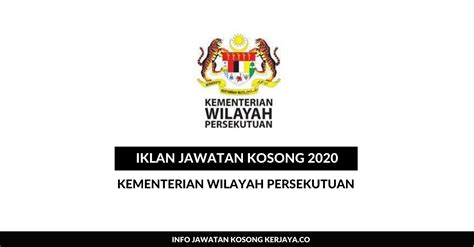 Pada masa itu, kementerian wilayah persekutuan juga berfungsi sebagai penyelaras perancangan dan pembangunan kuala. Jawatan Kosong Terkini Kementerian Wilayah Persekutuan ...