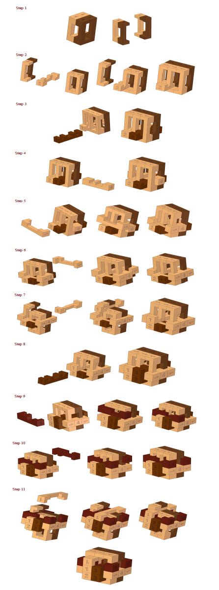 Puzzle solutions wooden and metal brain teaser instructions. orion solutions wooden puzzles solution 3D brain teasers jigsaw puzzle