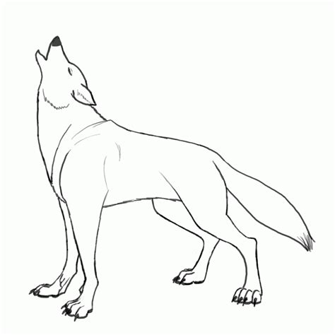 Sup!, take your seat and lets watch this youtube's video. Coloring Pages A Wolf Howling - HD Printable Coloring ...