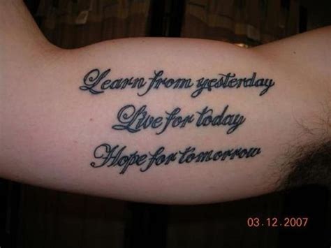Inhale the future exhale the past tattoo; images with sayings on great men | great quote 100 Tattoo ...