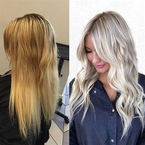 Maybe you would like to learn more about one of these? Image result for olaplex before and after pics | Hair ...