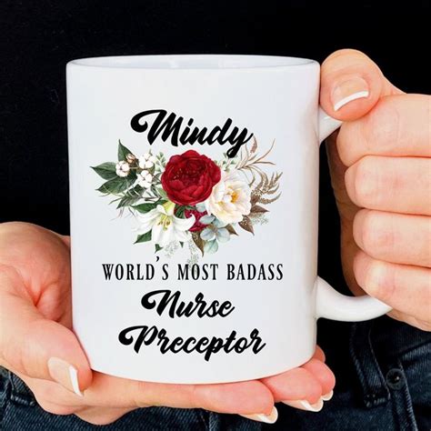Browse the nurse and nursing items here on our website for an endless array of choices, many ready for your personalization. Personalized NURSE PRECEPTOR Gift for Women Christmas ...