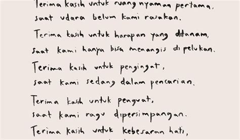 Surat resmi biasanya dirinci dan panjang. Contoh Surat Terima Kasih Untuk Ibu - SELEKSIHIDUP