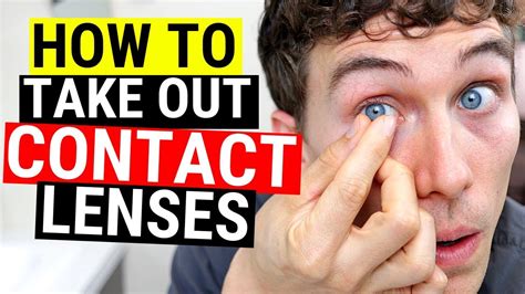 With your dominant hand, use your middle finger pull down your lower eyelid. How to Take Out Contact Lenses Easily (Beginners Tutorial ...