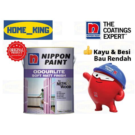 Untuk harga cat tembok merk nippon paint ini juga terbilang relatif sangat murah, jadi kamu tidak usah merasa khawatir untuk menggunakan cat tembok jenis ini. 100% ORIGINAL 1LT Nippon Paint Odourlite Soft Matt ...