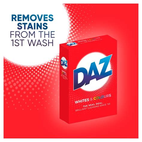 You can machine wash most delicate whites in cold water. Daz Washing Powder For Whites & Colours 4.875Kg 75 Washes ...