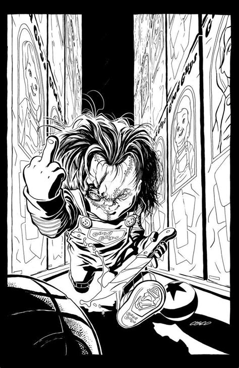 Download Pin by Judith Locklear on Coloring Pages | Badass drawings, Horror artwork, Horror movie art