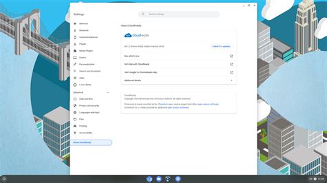 Checking for remote file health. CloudReady 85.3 Stable Home Edition (October, 2020) 64-bit ...