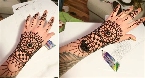 Henna tattoos sind voll im trend. Gallerphot: henna tattoos selber machen