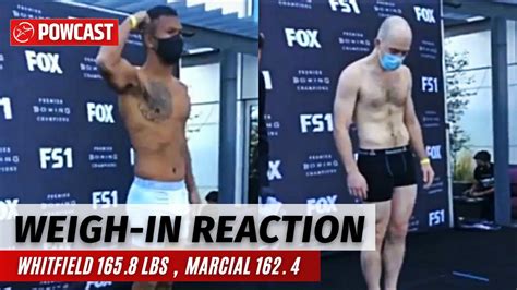 Marcial began fighting when he was young. Eumir Marcial vs Andrew Whitfield Weigh-in Results and ...