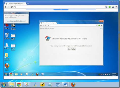 Chrome remote desktop relies on a chrome browser extension to work. Chrome Remote Desktop: Remotely Control Computers Through ...