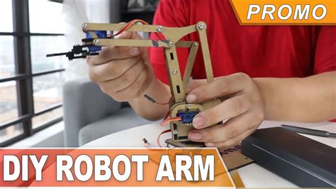 There several starter and stem robotics kits available varying from lego mindstorms and meccano spiders to micro bit powered buggy's that can be ultimate 2.0 is makeblocks most advanced robot kit. HOW TO Make DIY Robot Arm DIY Kit for Arduino - YouTube