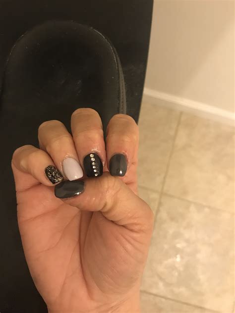 When you have your own acrylic nail kits and nail art supplies, it is easy to be creative. #fullset did my own full set #acrylicnails #gel #elite99 #gelnails #nailart #naildesigns # ...