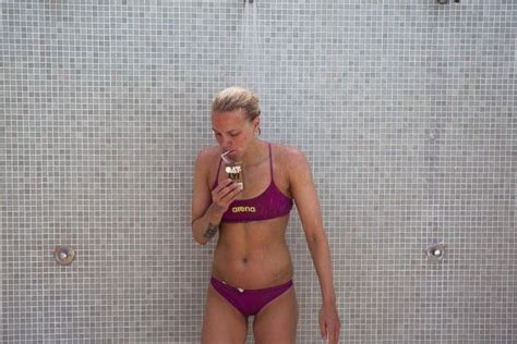Swimming (100 m backstroke, 100 m butterfly, 100 m freestyle, 100 m medley, 200 m butterfly, 200 m freestyle, 200 m. Sarah Sjöström | Oatly, High neck bikinis, Sarah
