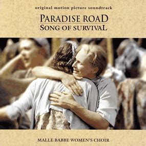 I'm here waving at you because we're hoping to boost our supporter count. Paradise Road Soundtrack (1997)