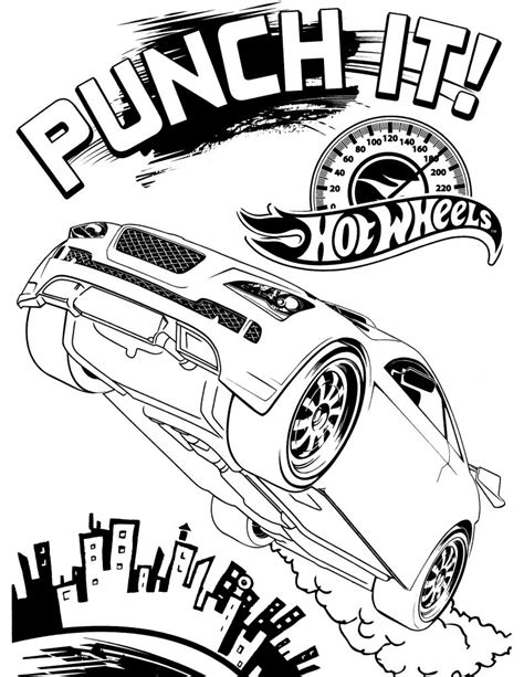 Print now > stats on this coloring page. Free Printable Hot Wheels Coloring Pages For Kids