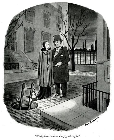 Cartoonist, known for his sinister, macabre work. From "Drawn and Quartered" by Charles Addams | Addams ...
