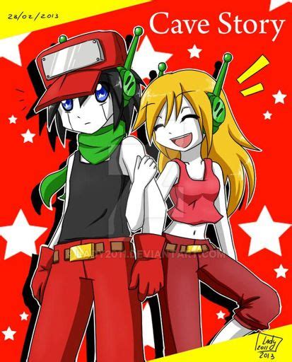 She, like quote, is an armed scout robot, built to resemble a human girl. Quote x Curly Brace | Wiki | Cave Story Amino Amino