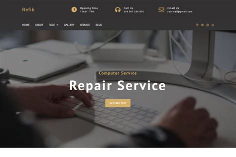 Phone repair wordpress theme was created for entrepreneurs working in the field of electronics repair services, and is ideal for smart phone, mobile device, computer and appliance note: 25+ Phone and Computer Repair WordPress Themes - WP Daddy