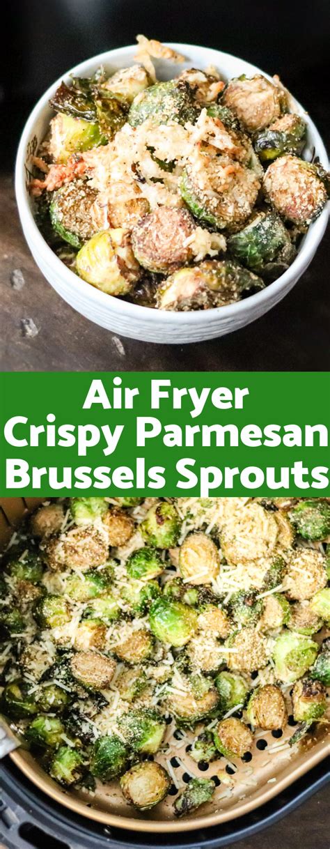 There are so many ways to make brussels sprouts. Crispy, cheesy, and majorly delicious; these Air Fryer ...