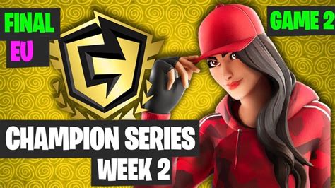 They show the ranking of the player as well as their username and the number of games they have won. Fortnite FNCS Week 2 DUO EU FINAL Game 2 Highlights ...