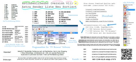 Unitymedia hat wieder was an der senderliste geändert. Tv Senderliste Zum Ausdrucken