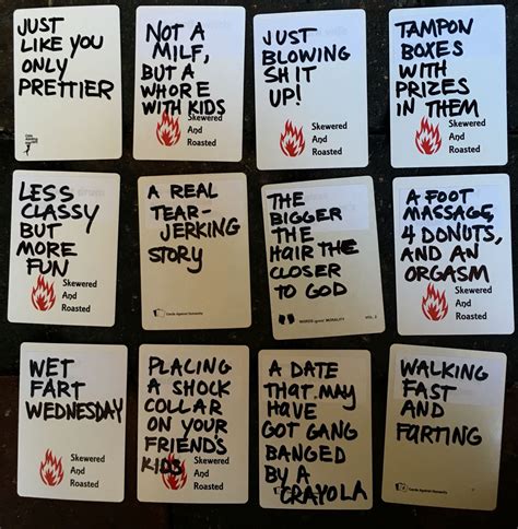 Cards against humanity drinking game. Hilarious and creative ideas for blank cards in cards of humanity game or DIY your ow… | Cards ...