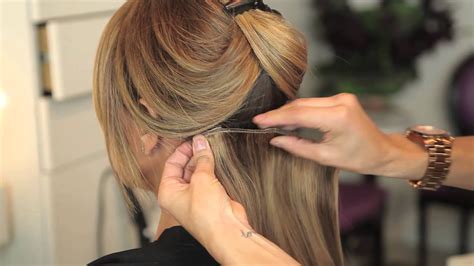 Depending on whether you have thin or thick hair, it is necessary to fix the overhead wefts differently. How to Put Extensions on Without Being Able to Notice ...