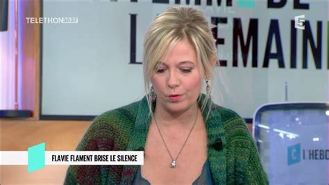 Ils ont eu un fils en 2004, enzo. Flavie Flament - C L'hebdo - 03/12/2016 - YouTube
