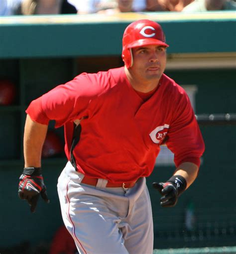 Joey votto struck out, tyler naquin struck out and eugenio suarez popped softly to seco. Joey Votto - Wikipedia