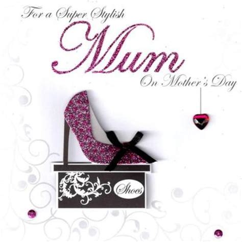 Today's lesson is how to draw a cute mother's day card. Hand-Finished 3D Stylish Mum Mother's Day Card | Cards ...