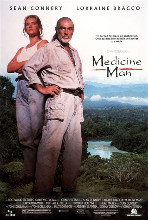 On the trail of an amazing discovery he finds an explosive adventure! MEDICINE MAN | Movieguide | The Family Guide to Movie Reviews