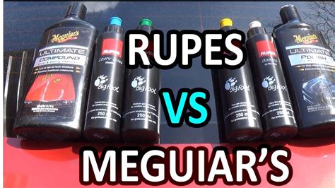 You will realize that car wax and car polish seem to have become interchangeable terms lately. RUPES VS MEGUIAR'S !!! what is the best car polish? | Car ...