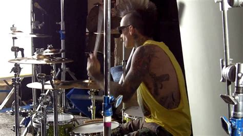 See more of travis barker on facebook. Travis Barker video shoot for " Can the drummer get some ...