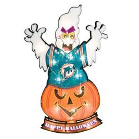 Miami dolphins lawn and garden decorations at the official online retailer of the nfl. Miami Dolphins Ghost Light-Up Lawn Stake by Fans With ...