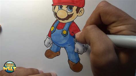 12092018 erkunde heidinicosias pinnwand leichte zeichnungen auf pinterest. Wie zeichnet man Super Mario - YouTube