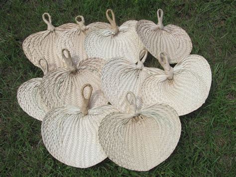 Check spelling or type a new query. Raffia Fans (Undecorated) Wedding Fan, Palm Leaf Fan, Hand ...