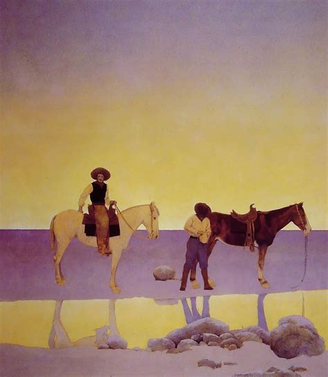 Maybe you would like to learn more about one of these? Maxfield Parrish Cowboys' Hot Springs, Arizona Painting 50 ...