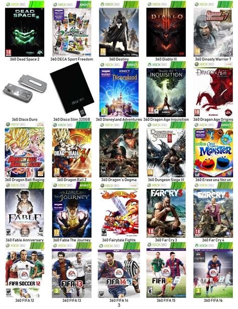 Top de juegos xbox 360 calculado diariamente con el tráfico de 3djuegos con un año de antigüedad. Xbox 360 - Gi Joe - Juego Fisico (mercado Pago) - $ 248.99 en Mercado Libre