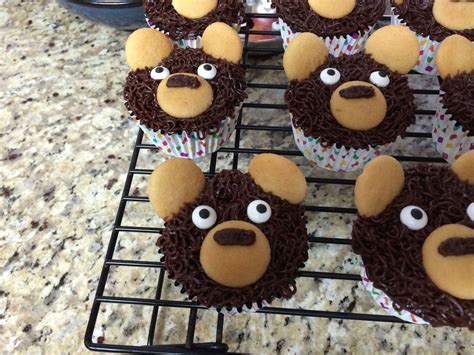 Boy teddy bear baby shower cupcakes. Pin by Susan Totin on Teddy Bear Cupcakes | Teddy bear ...