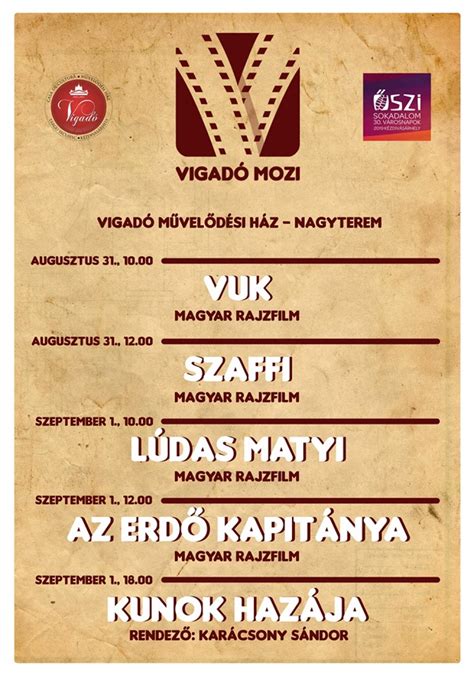 Lúdas matyi is an epic poem written by the hungarian poet mihály fazekas, based on a folk … Vigadó Mozi - Rajzfilmek a sokadalomban - Vigadó - Ifjúság ...