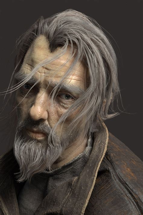 See more ideas about men's long hairstyles, long hair styles men, older mens hairstyles. ArtStation - The old man, 长治 危