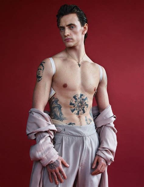 What are only polunin's tattoos worth? Sergei Polunin is Quite the Character for Vogue Hommes Paris | Sergei polunin dancer, Sergei ...