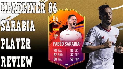 Pablo sarabia's price on the xbox market is 850 coins (8 min ago), playstation is 800 coins (14 min ago) and pc is 1,000 coins (2 min ago). FIFA19|OMFG!NEW HEADLINER (86)PABLO SARABIA PLAYER REVIEW ...