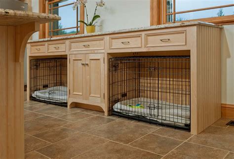 Discover a wide variety of industrial garage ideas, layouts and storage solutions to inspire your remodel. Innovative dog crate covers in Laundry Room Traditional ...