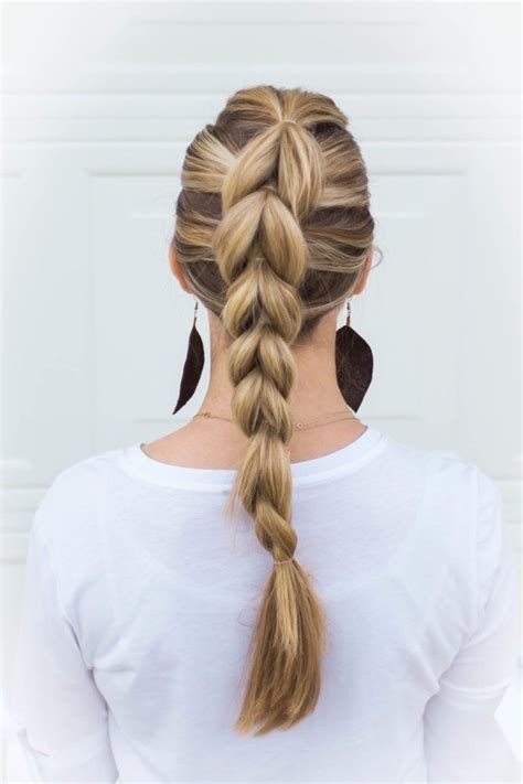 Straight, curly, brunette or blonde, there's a long hairstyle out there for you. How to Pull-Through Braid an Easy Beginner Hairstyle ...