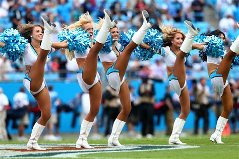 Carolina panthers cheerleaders must show up for work five hours before kickoff. Detroit Lions v Carolina Panthers - Zimbio