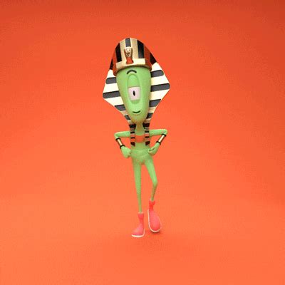 Claudette pombo, christopher allan thomas. New Picture GIF dancing 3d alien character groove boogie ...