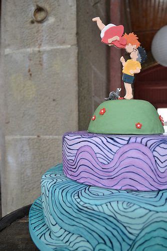Browse cutting wedding cake pictures, photos, images, gifs, and videos on photobucket. Ponyo wedding cake | Anime cake, Wedding cakes, Anime wedding