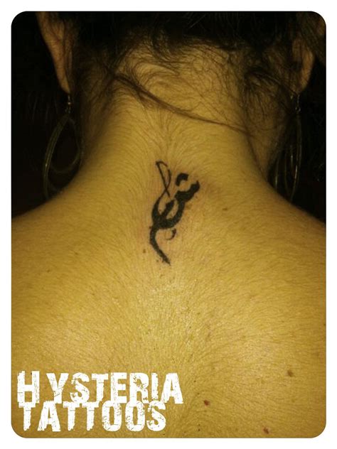 Cross tattoo behind the ear. Sham .. Arabic writing Damascus - Syria | Tattoos, I ...